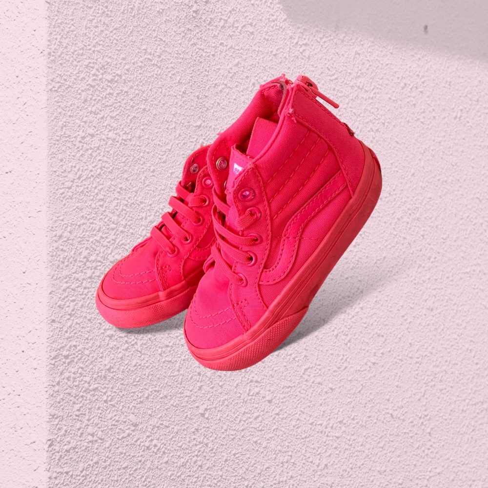 Vans Toddler SK8-HI Zip Sneaker Size 6